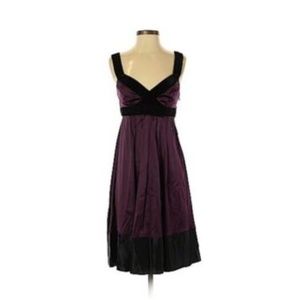 Banana Republic Egglpant 100% Silk Dress Size 6P